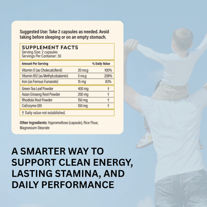 Energy Boost - Daily Wellness & Stamina Support