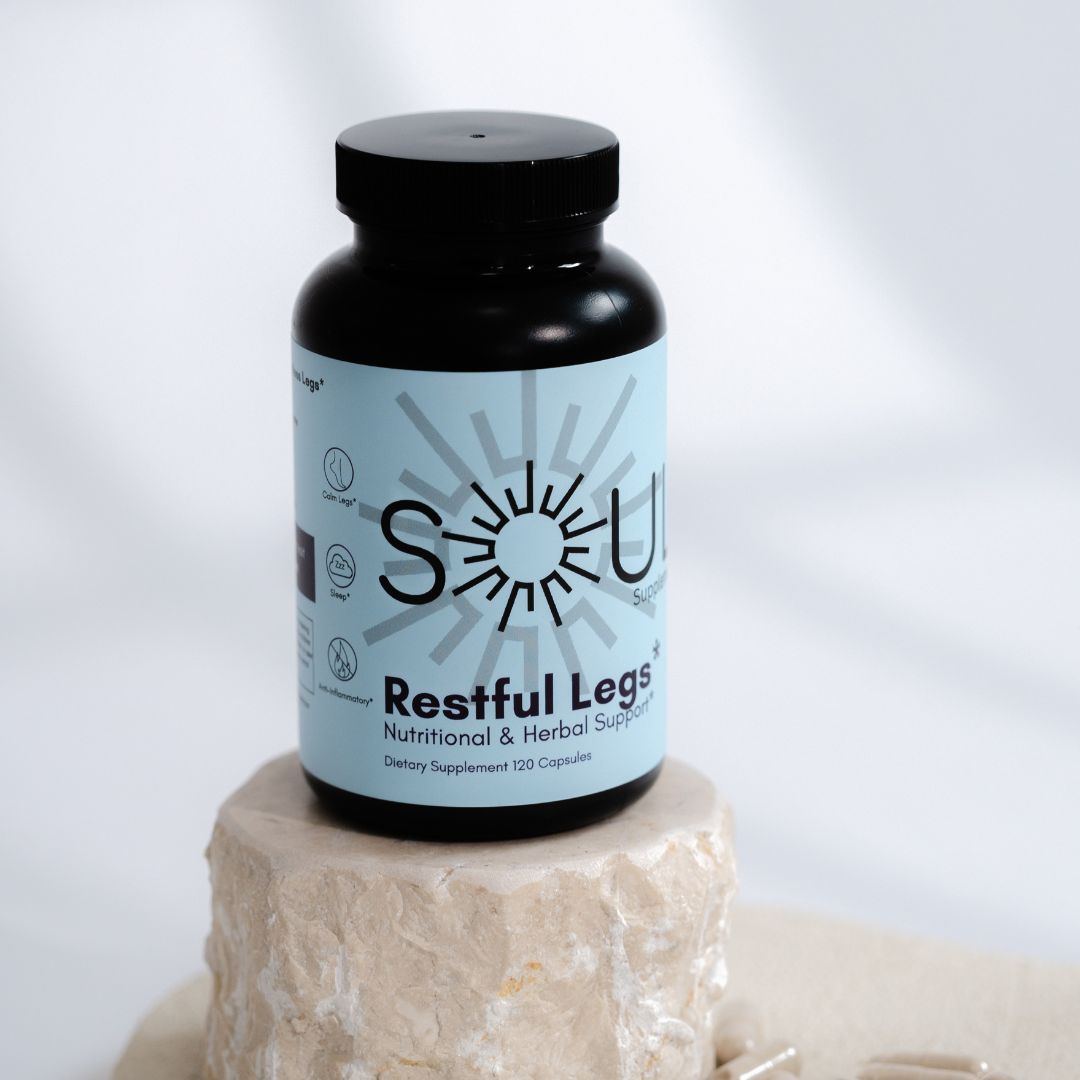 Restful Legs is a natural supplement formulated to help ease symptoms of restless legs, calm shaky legs, and reduce nighttime discomfort. Made with key nutrients and herbal extracts, it supports muscle relaxation, promotes better sleep, and provides gentle, non-habit-forming relief for restless legs.
