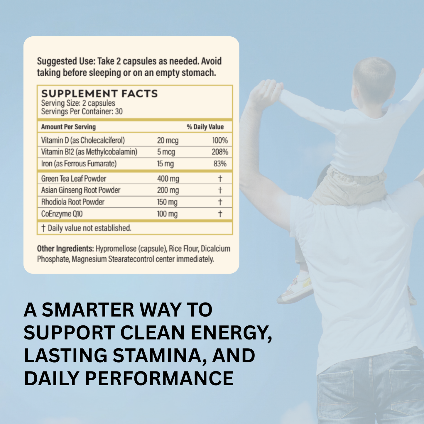 Energy Boost - Daily Wellness & Stamina Support