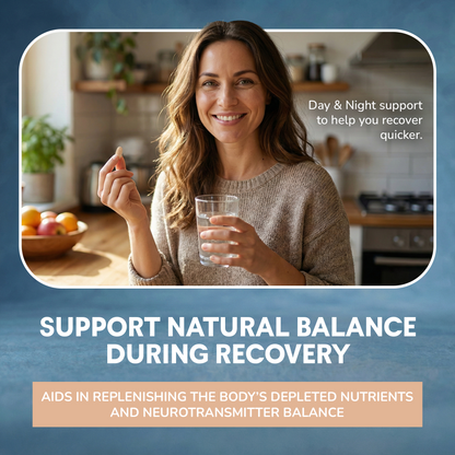 QuitK - 90 Day Supply - Detox & Recovery - Day & Night Complex