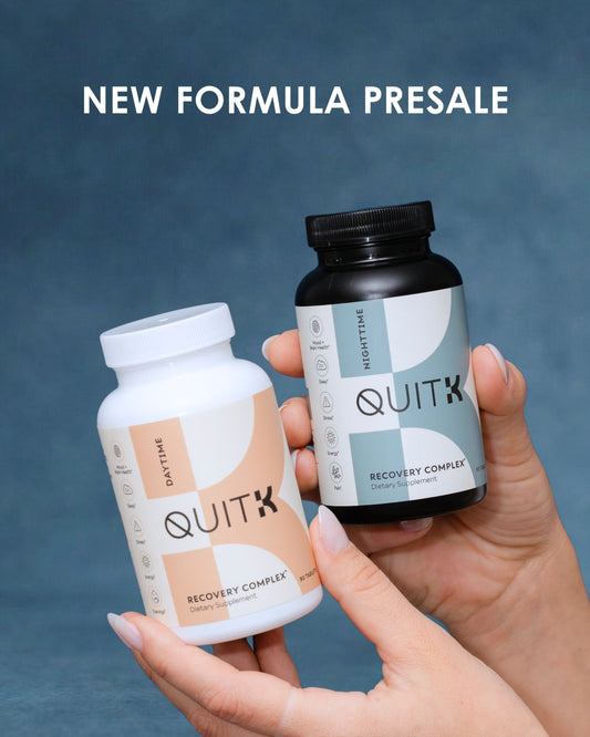 PRE ORDER ONLY -  QuitK New and Improved Recovery Formula